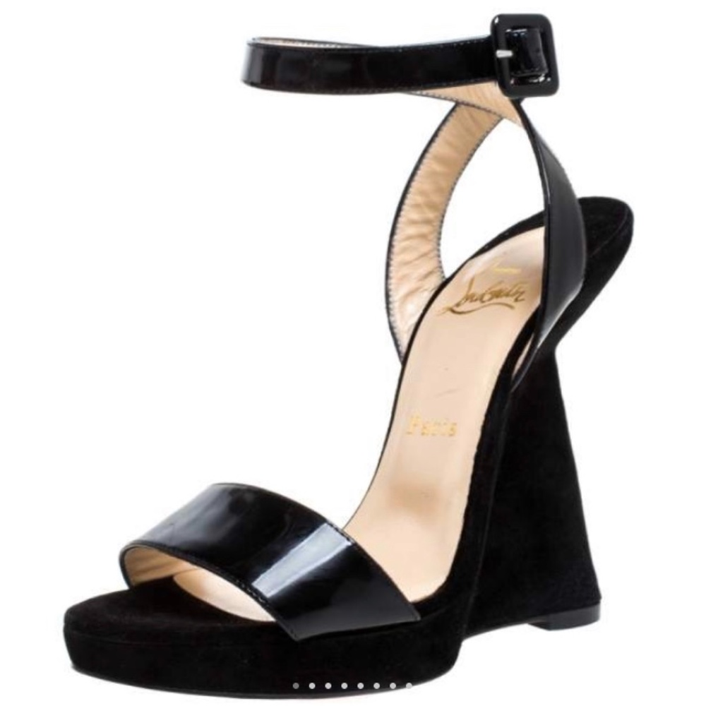 Louboutin Djaldos Patent Wedges